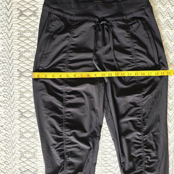 Athleta Attitude Joggers Pants BLACK 8T VGUC - Picture 4 of 7